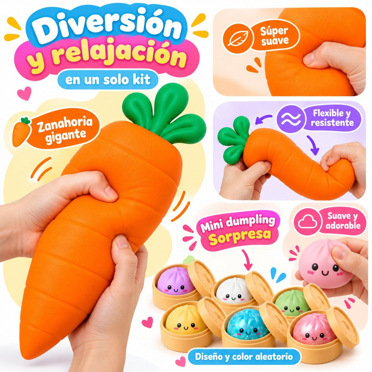 Diversión y relajación en un solo kit