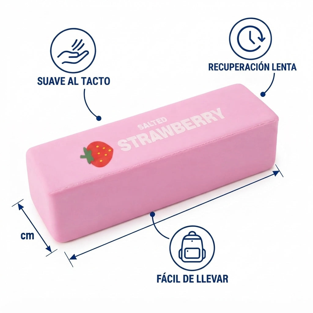 Juguete Squishy Barra de Mantequilla Anti Estres Sensorial