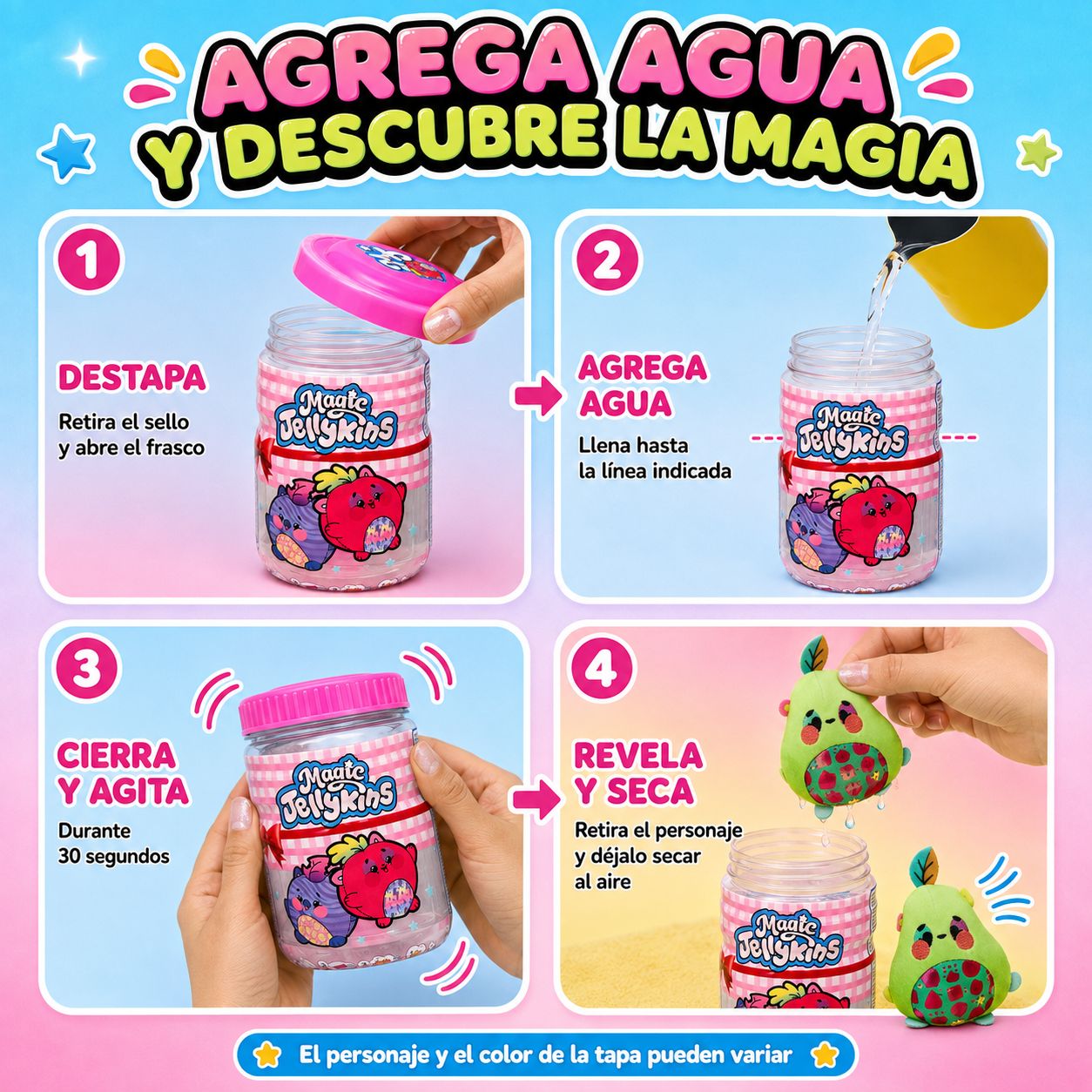 Juguete magico Magic Jellykins