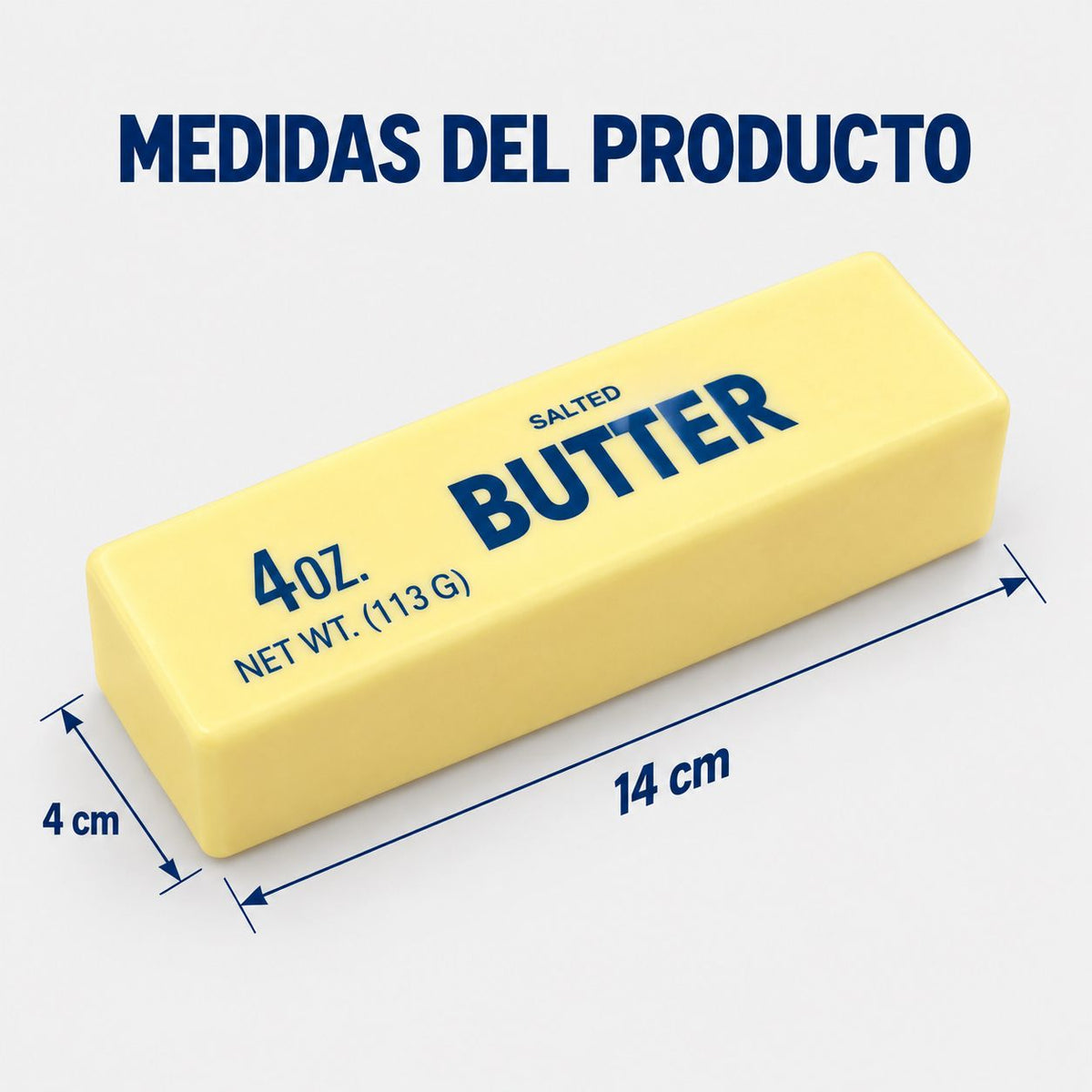 Juguete Squishy Barra de Mantequilla Anti Estres Sensorial