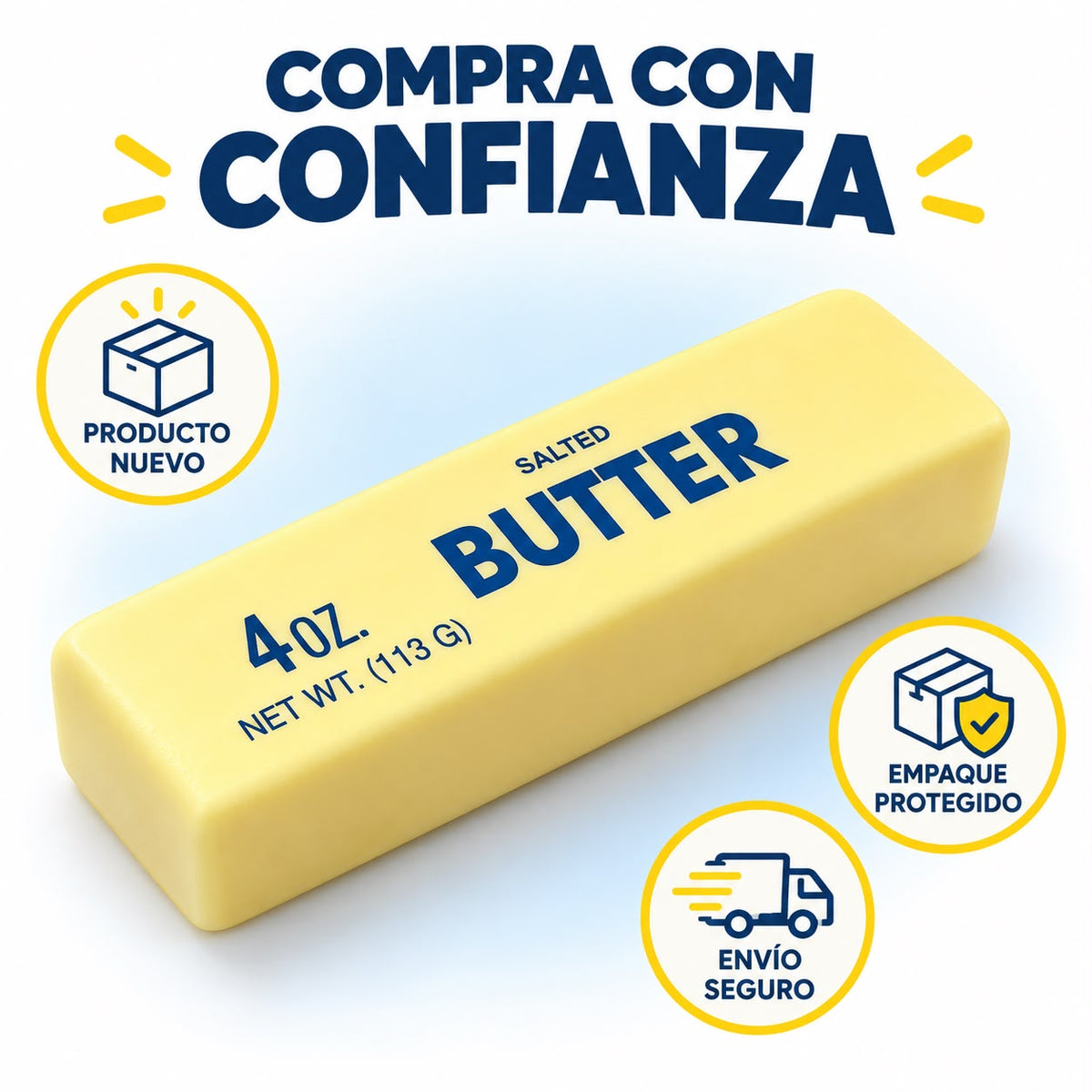Juguete Squishy Barra de Mantequilla Anti Estres Sensorial