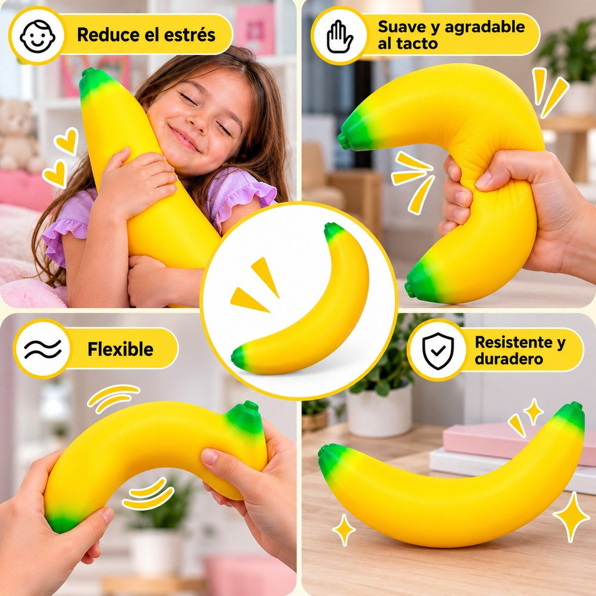 Cuatro beneficios del banano gigante