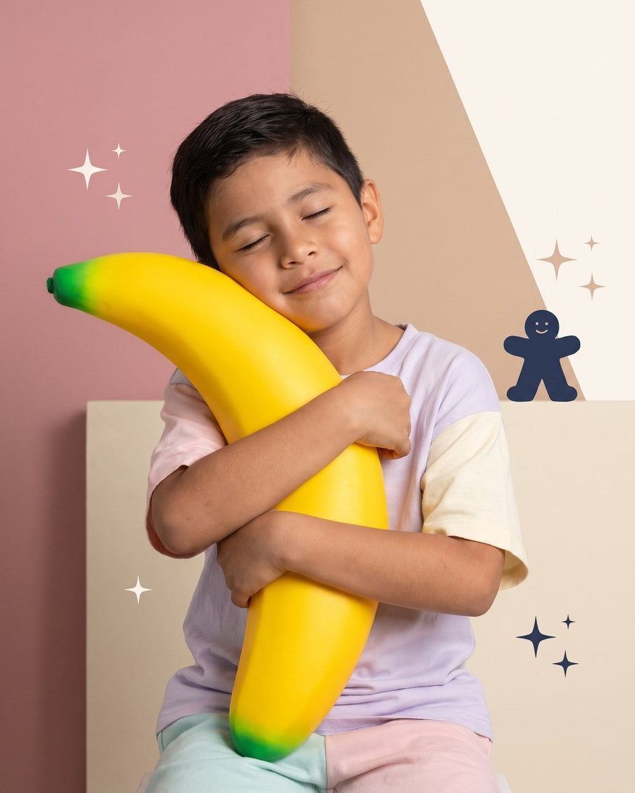 Banano Gigante Squishy 45 cm